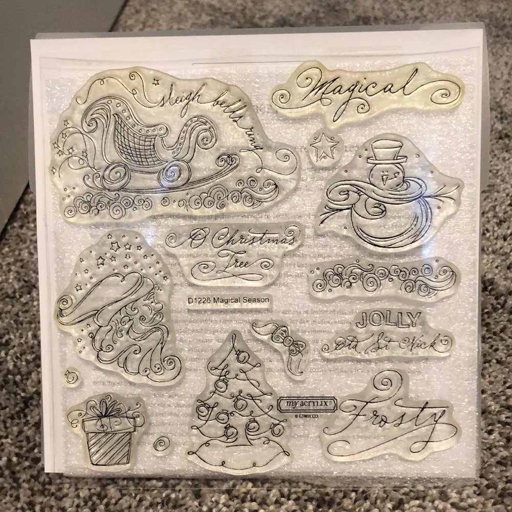 Close to my heart Magical Season stamp set